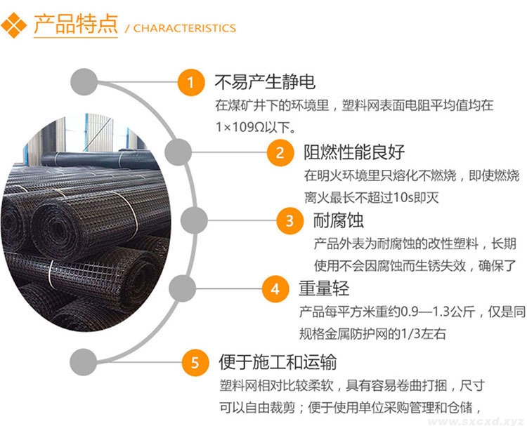 煤礦井下用阻燃塑料網(wǎng) 煤礦井下用阻燃塑料網(wǎng)